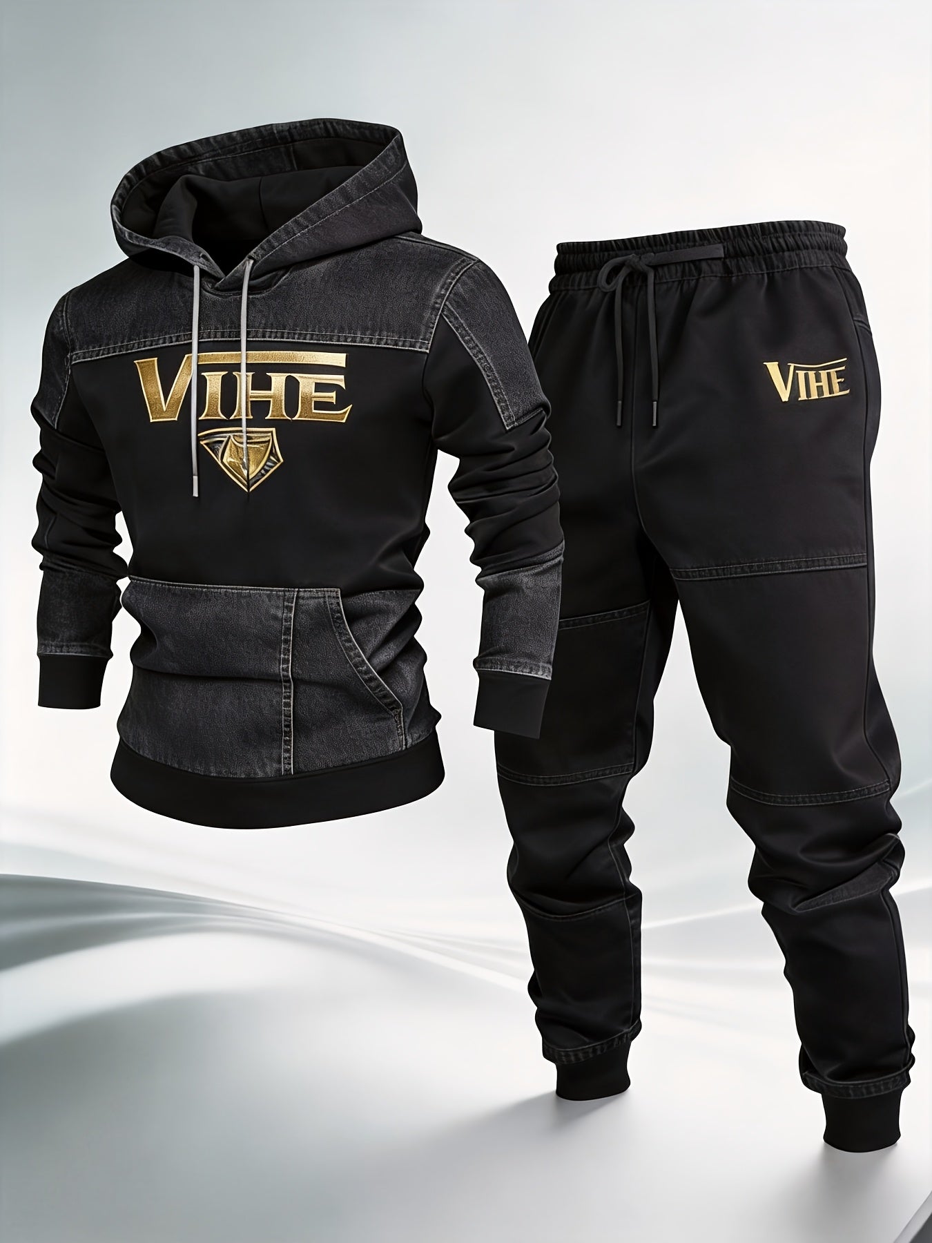Men's Tracksuit Set - Graphic Print – 5-Color Selection – view 12