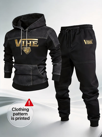 Men's Tracksuit Set - Graphic Print – 5-Color Selection – view 22