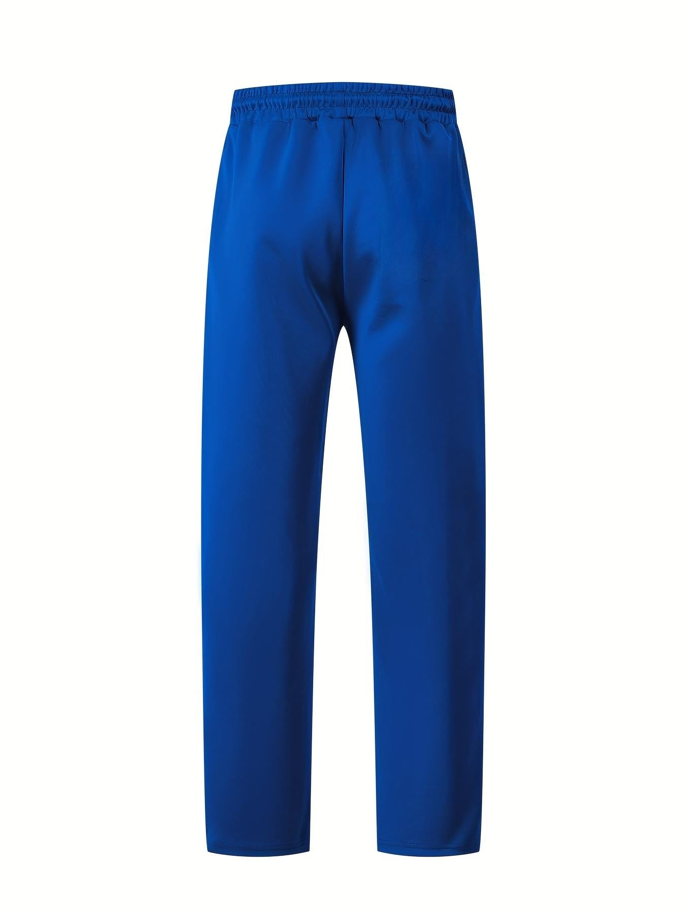 Men's Trousers – Men's Light Grey Polyester Printed Pants – view 6