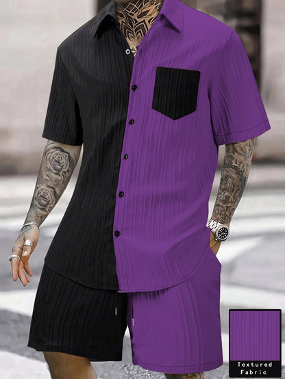 Men's Two-Piece Outfit Set – 3-Color Selection – main product image