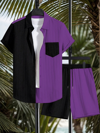 Men's Two-Piece Outfit Set – 3-Color Selection detail view