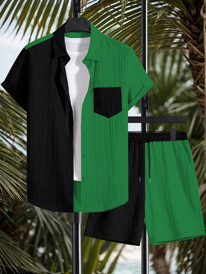 Men's Two-Piece Outfit Set – 3-Color Selection detail view