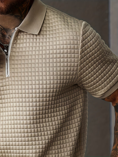 Men's Two-Piece Outfit Set – Khaki+ Khaki – Khaki option – view 13