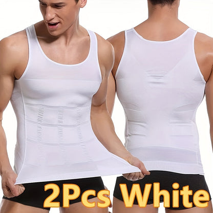 Men's Two-Piece Outfit Set - Sleeveless – 3-Color Selection – view 5