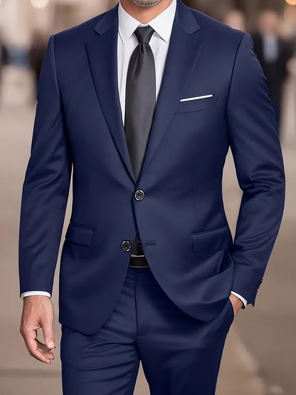 Men's Two-Piece Suit Set - Coordinated – view 3