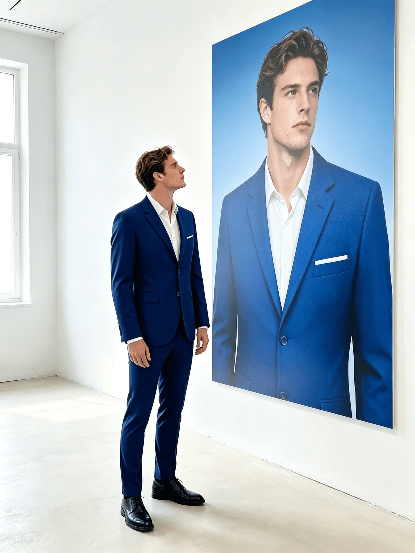 Men's Two-Piece Suit Set - Solid Color – view 9
