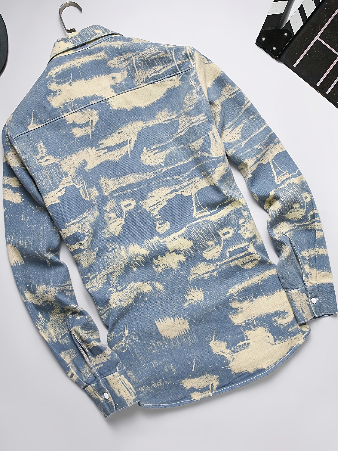 Men's Versatile Denim Pullover Coat – Sizes XS–XL – main product image