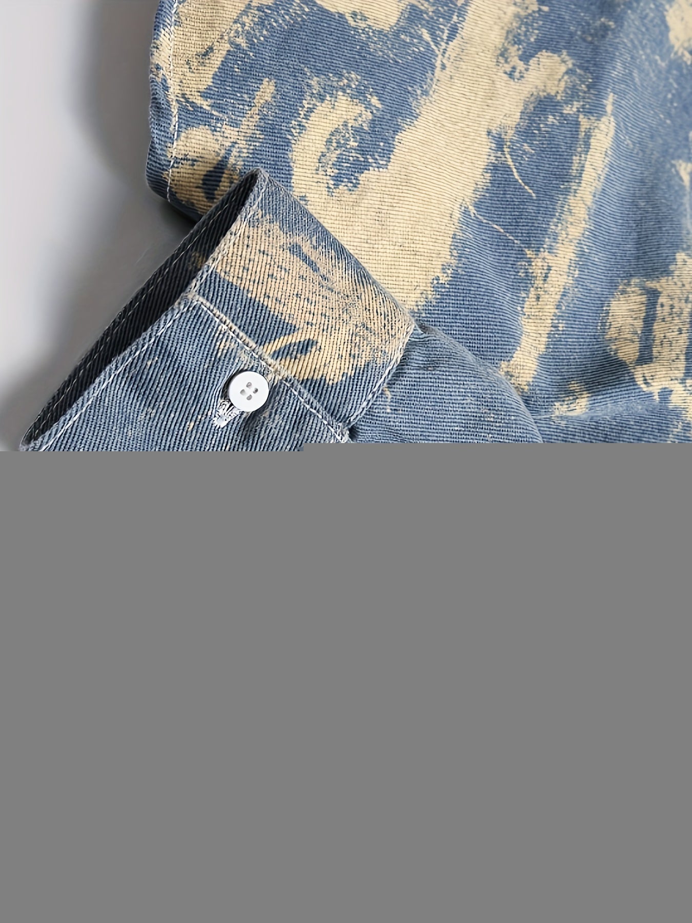 Men's Versatile Denim Pullover Coat – Sizes XS–XL – view 4