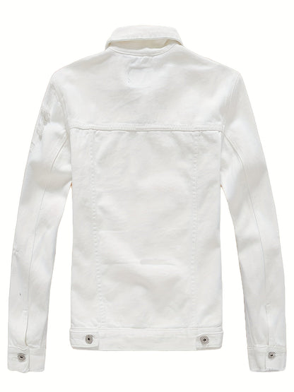 Men's Versatile Denim Pullover Jacket – Sizes S–XL – view 3