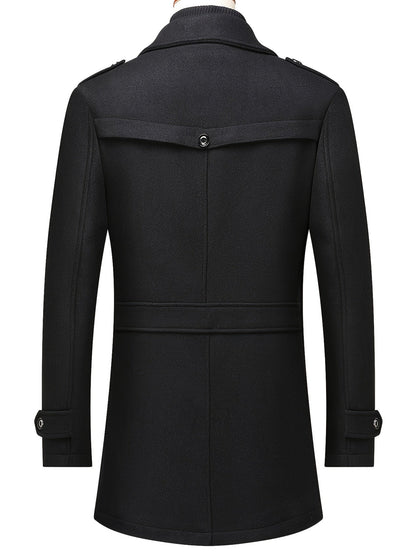Men's Versatile Fleece Single-Breasted Coat – view 9