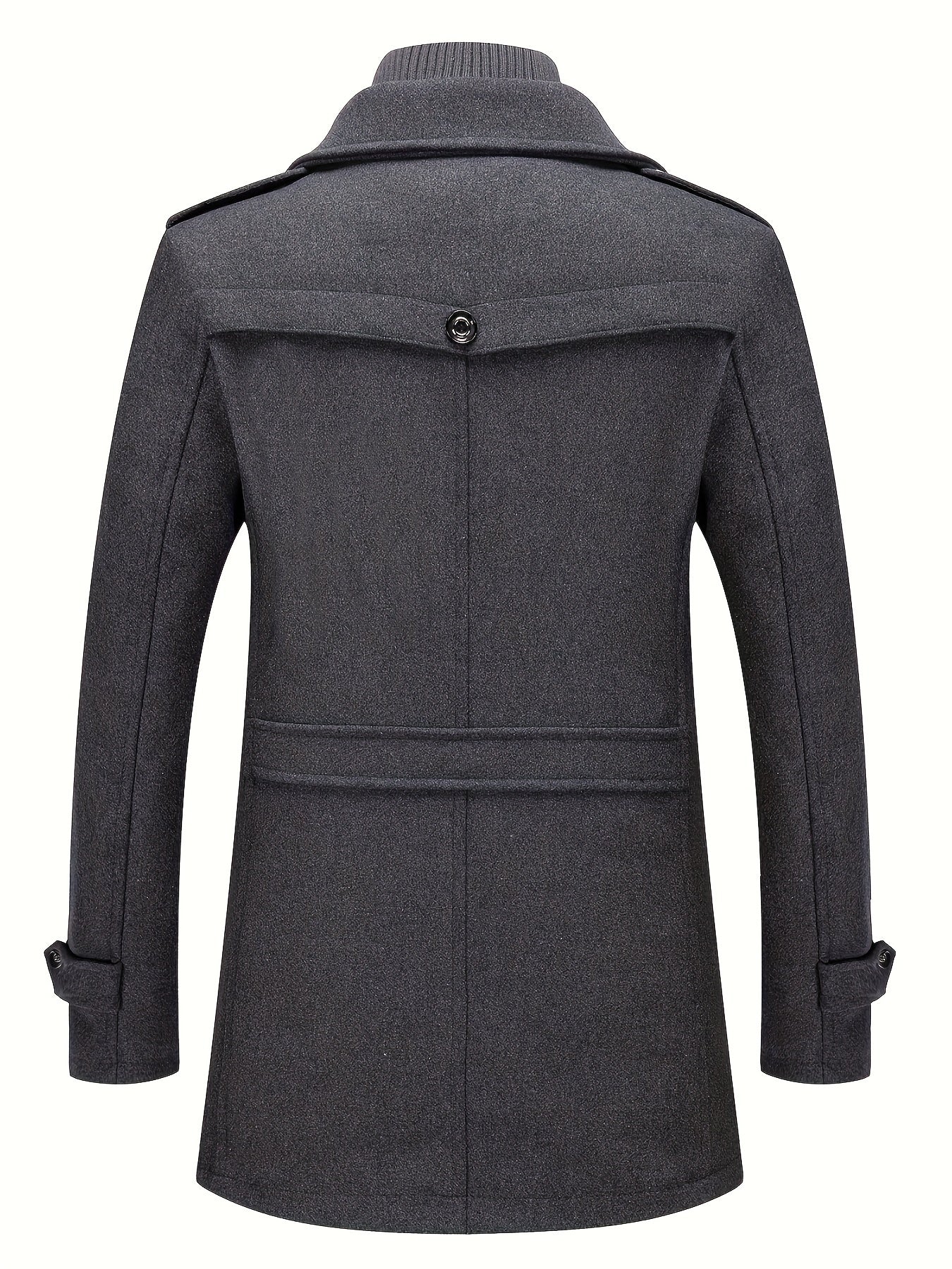 Men's Versatile Fleece Single-Breasted Coat – view 13