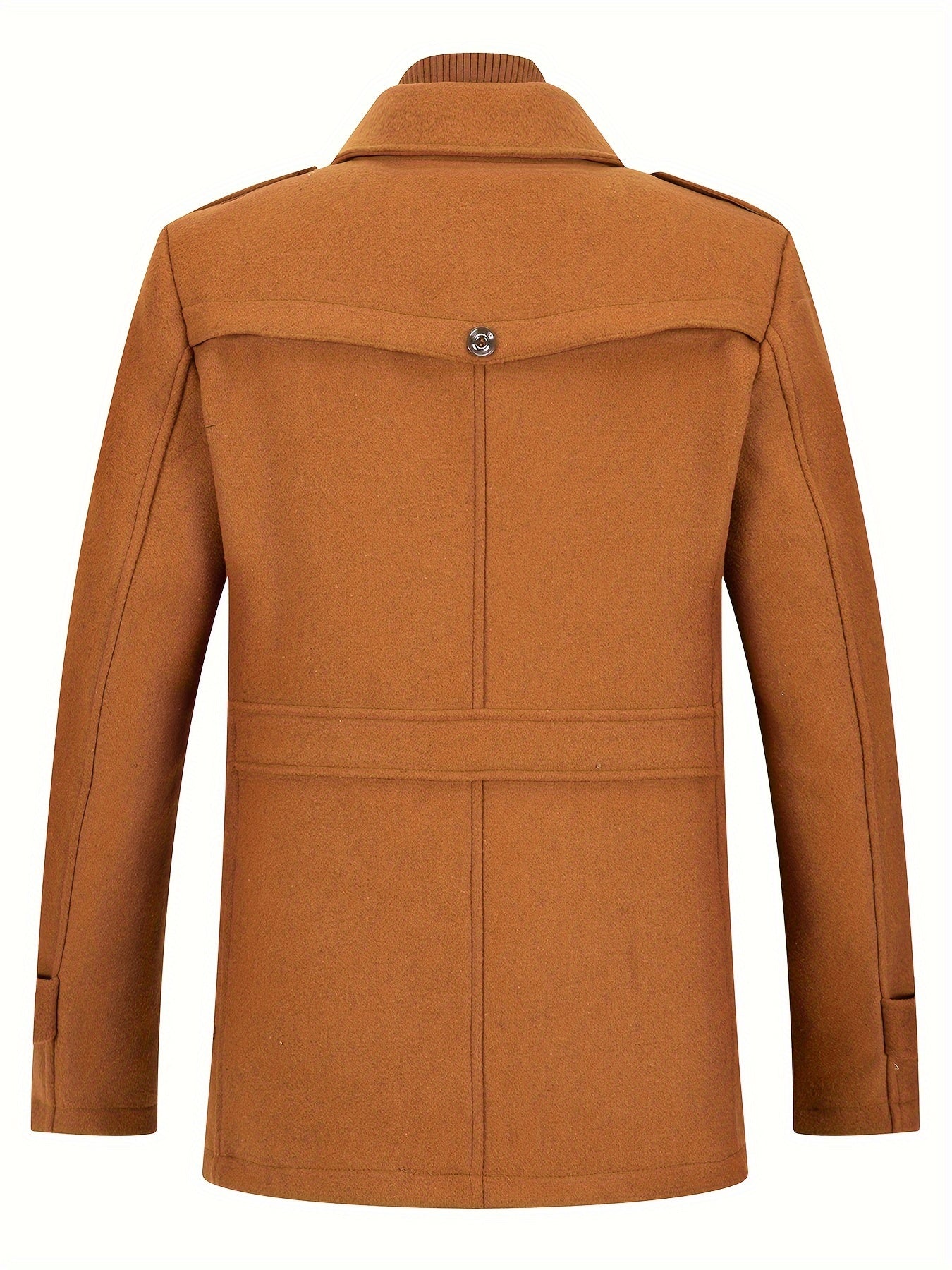Men's Versatile Fleece Single-Breasted Coat – view 16