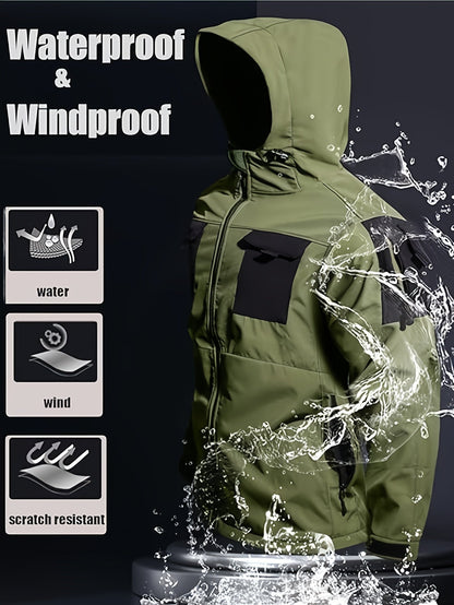 Men's Versatile Fleece Zip-Up Coat – view 8