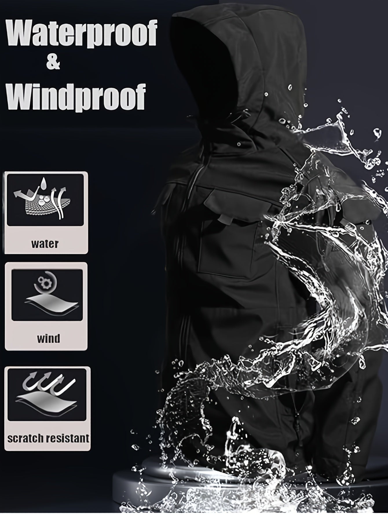 Men's Versatile Fleece Zip-Up Coat – view 11