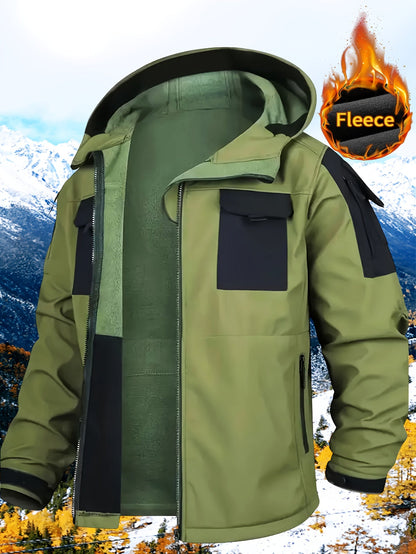 Men's Versatile Fleece Zip-Up Coat – view 14