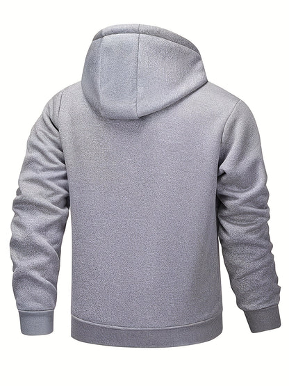 Men's Versatile Fleece Zip-Up Hoodie – view 4