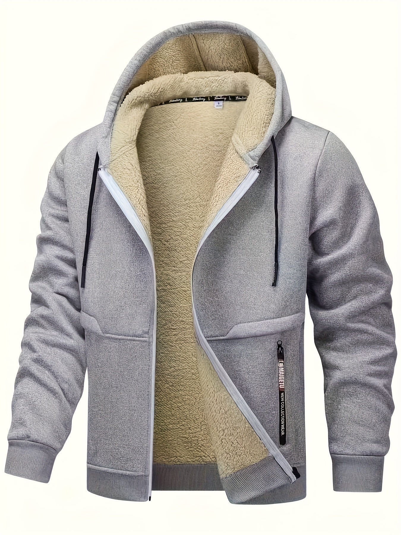 Men's Versatile Fleece Zip-Up Hoodie – view 9