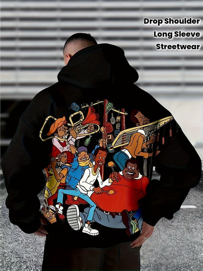 Men's Versatile Graphic Pullover Sweatshirt – view 6