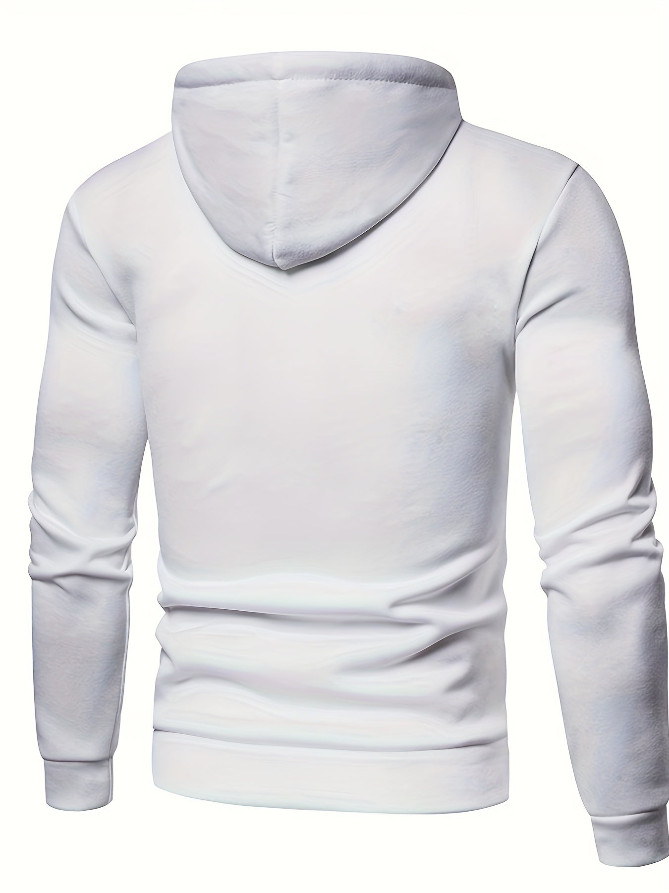 Men's Versatile Graphic Zip-Up Jacket detail view