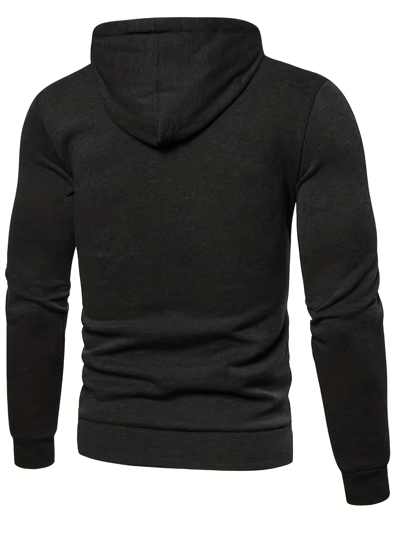 Men's Versatile Graphic Zip-Up Jacket detail view