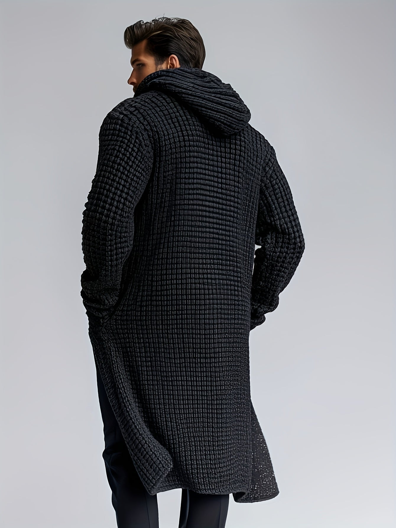 Men's Versatile Open-Front Cardigan – view 3