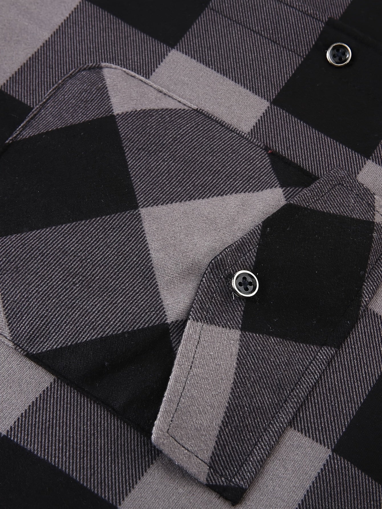 Men's Versatile Plaid Pullover Coat – view 8