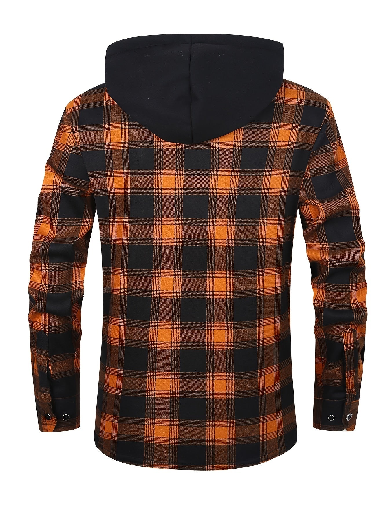 Men's Versatile Plaid Pullover Coat – view 10