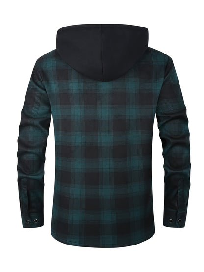 Men's Versatile Plaid Pullover Coat – view 14