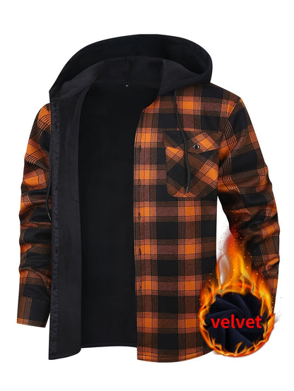 Men's Versatile Plaid Pullover Jacket – view 14