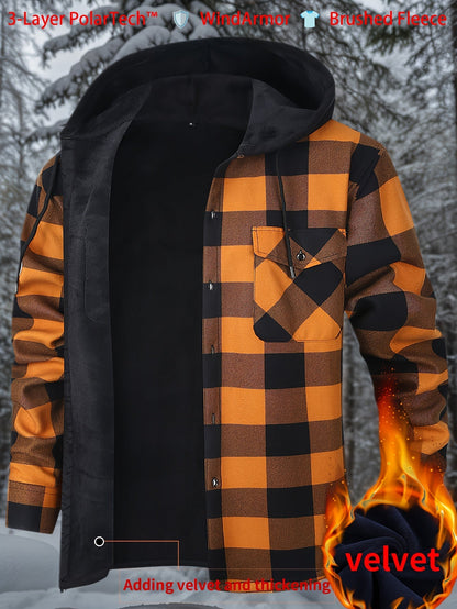Men's Versatile Plaid Pullover Jacket – view 18