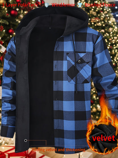 Men's Versatile Plaid Pullover Jacket – view 19