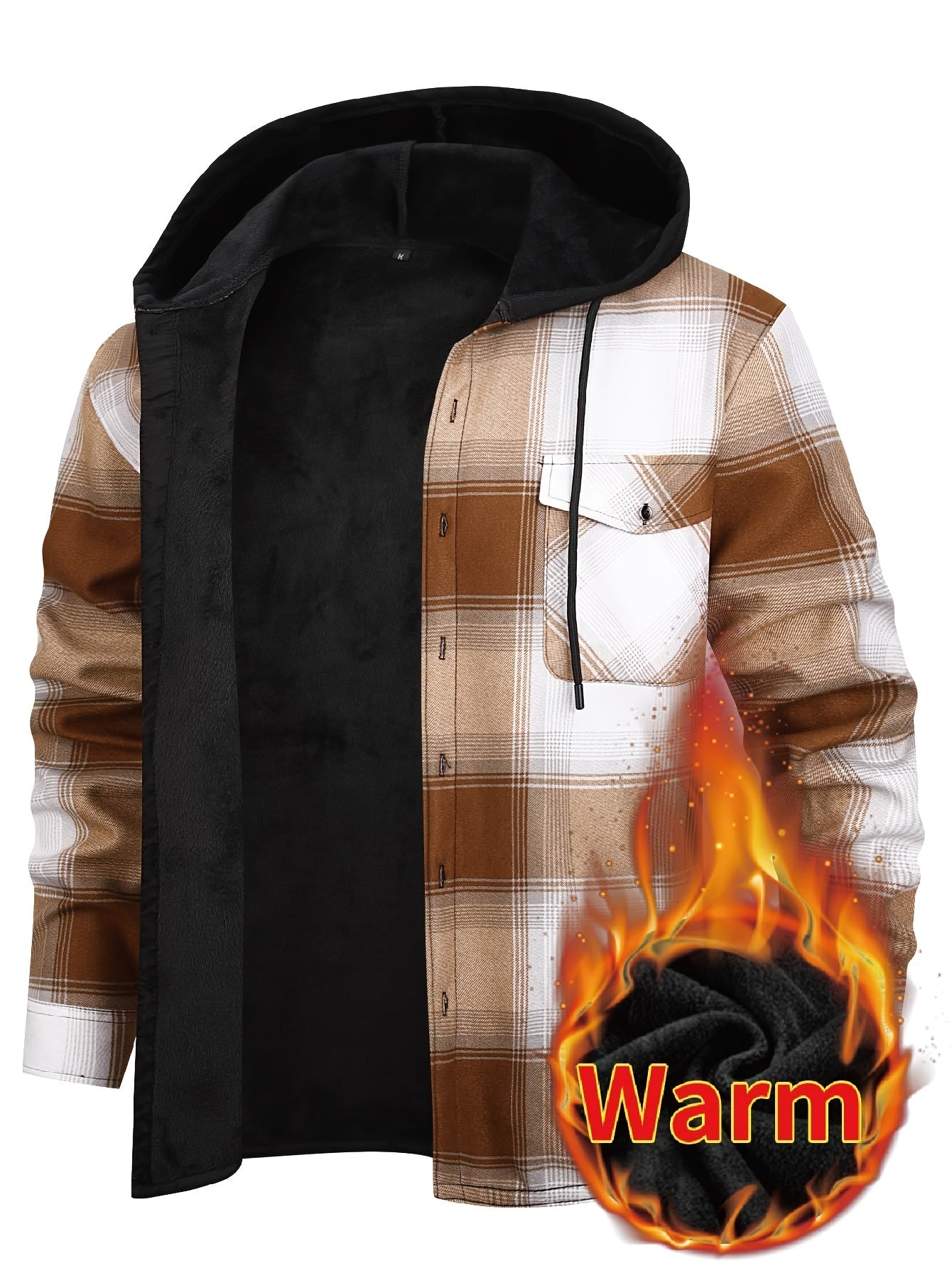Men's Versatile Plaid Single-Breasted Blazer – view 7