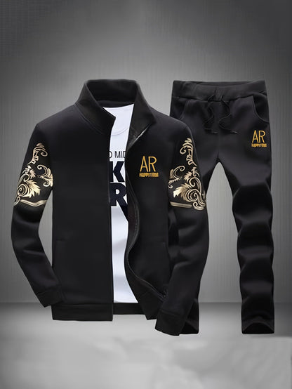 Men's Versatile Zip-Up Cardigan – Black – view 9