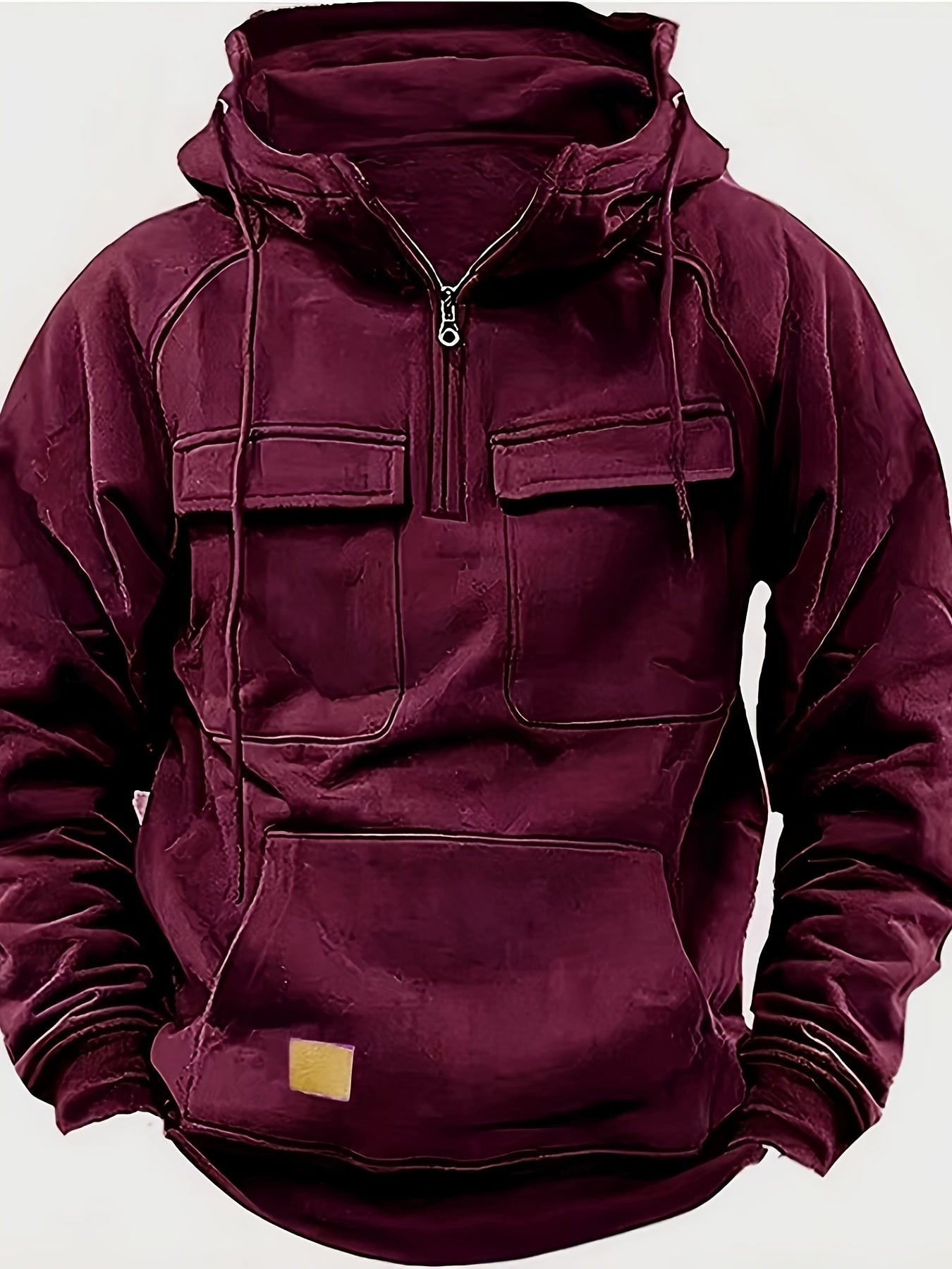 Men's Versatile Zip-Up Hoodie – Sizes 0XL–3XL – main product image