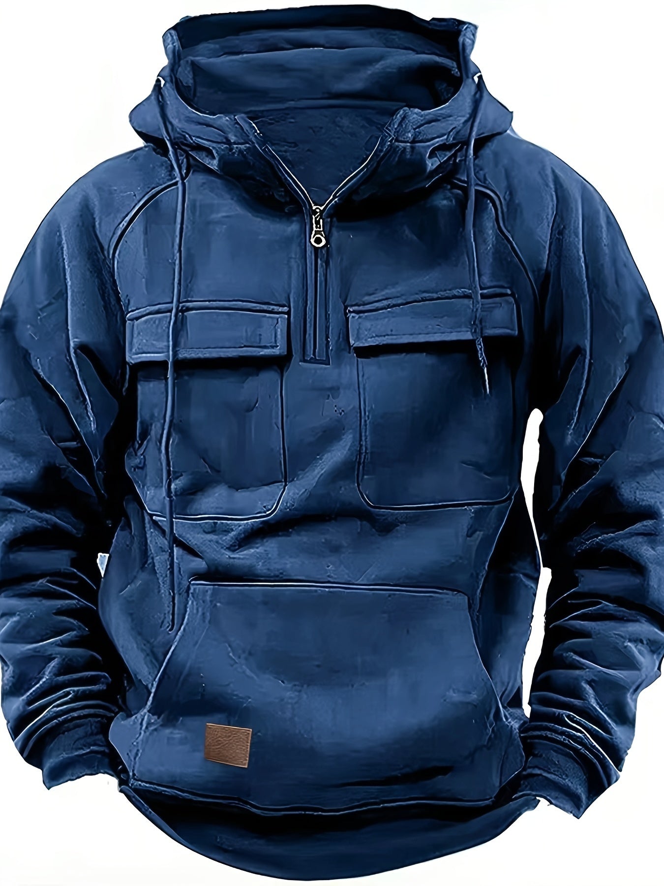 Men's Versatile Zip-Up Hoodie – Sizes 0XL–3XL – view 8