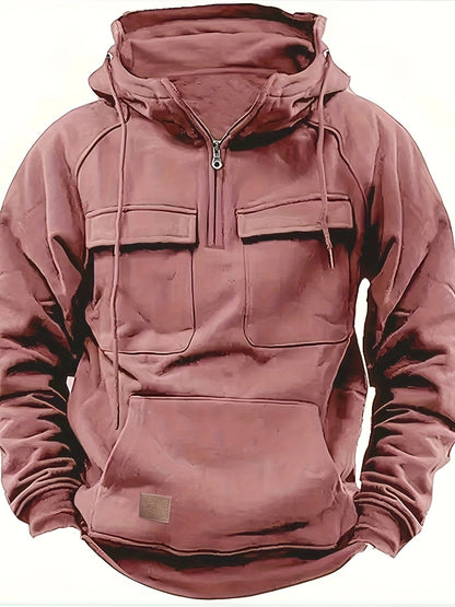Men's Versatile Zip-Up Hoodie – Sizes 0XL–3XL – view 10