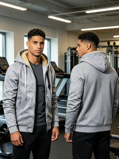 Men's Versatile Zip-Up Hoodie – Sizes XS–XXL – main product image