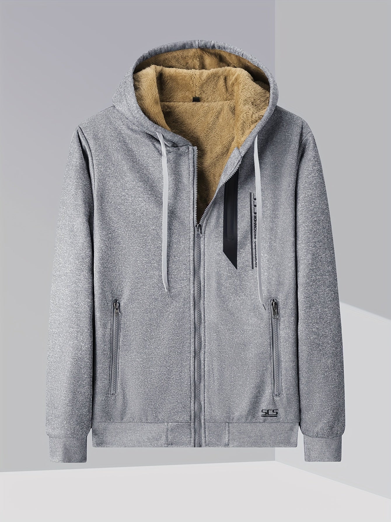 Men's Versatile Zip-Up Hoodie – Sizes XS–XXL – view 8