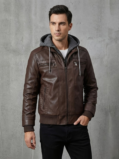 Men's Versatile Zip-Up Jacket – Black Colorway 57509 – view 6