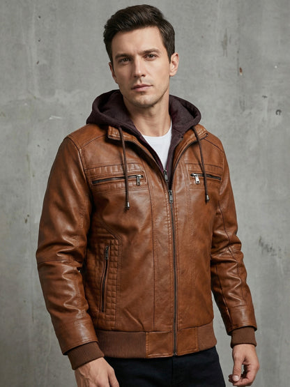 Men's Versatile Zip-Up Jacket – Black Colorway 57509 – view 7