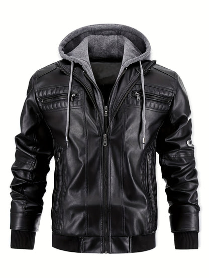 Men's Versatile Zip-Up Jacket – Black Colorway 57509 – view 10