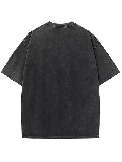 Men's Vintage T-Shirt - Round Neck Short Sleeve – 10-Variant Selection – view 10
