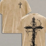 Washed cotton brown