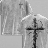 Washed cotton gray
