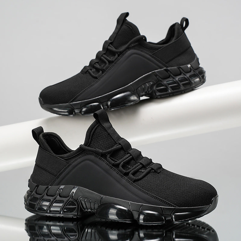 Men's Walking Shoes - Breathable Comfort & Lightweight Design – Black option – main product image