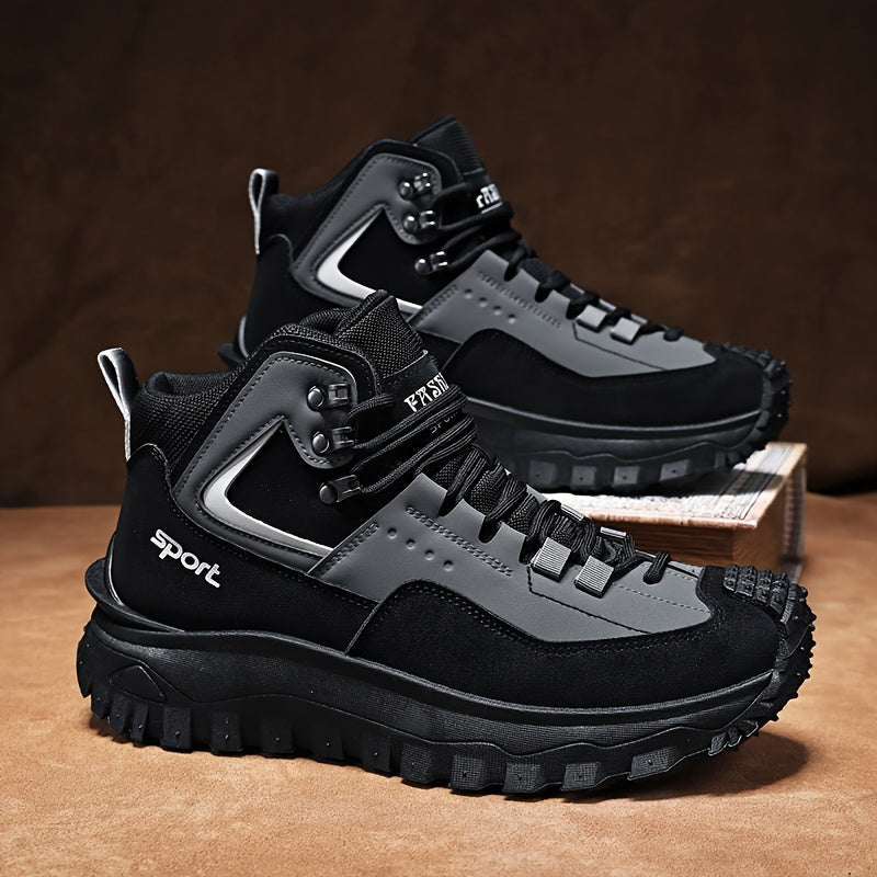 Men's Walking Shoes – Non-Slip Sole Outdoor & Travel 34 – Black option – view 3