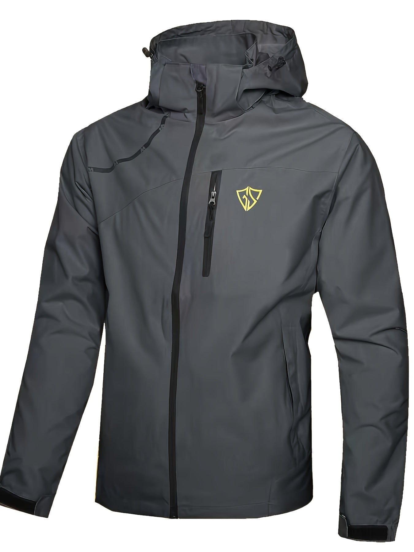 Men's Waterproof Pullover Coat detail view