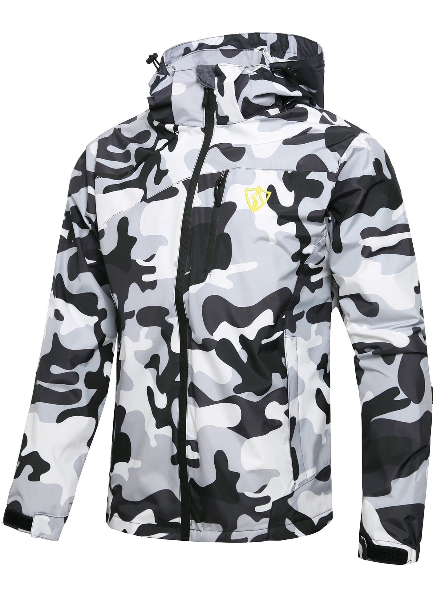 Men's Waterproof Pullover Coat detail view