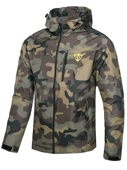 Men's Waterproof Pullover Coat – Grey option – view 3