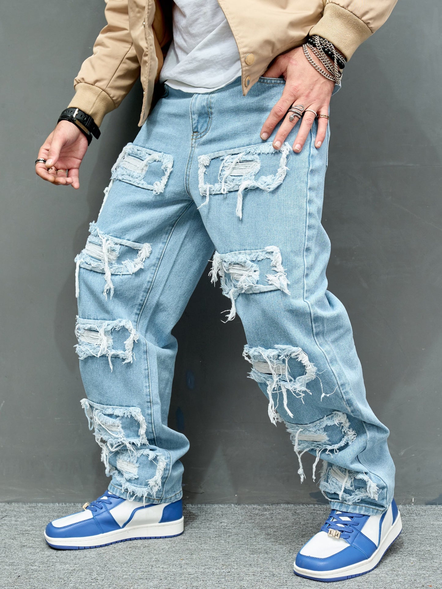 Men's Wide Leg Pants - Everyday Wide Leg – view 4